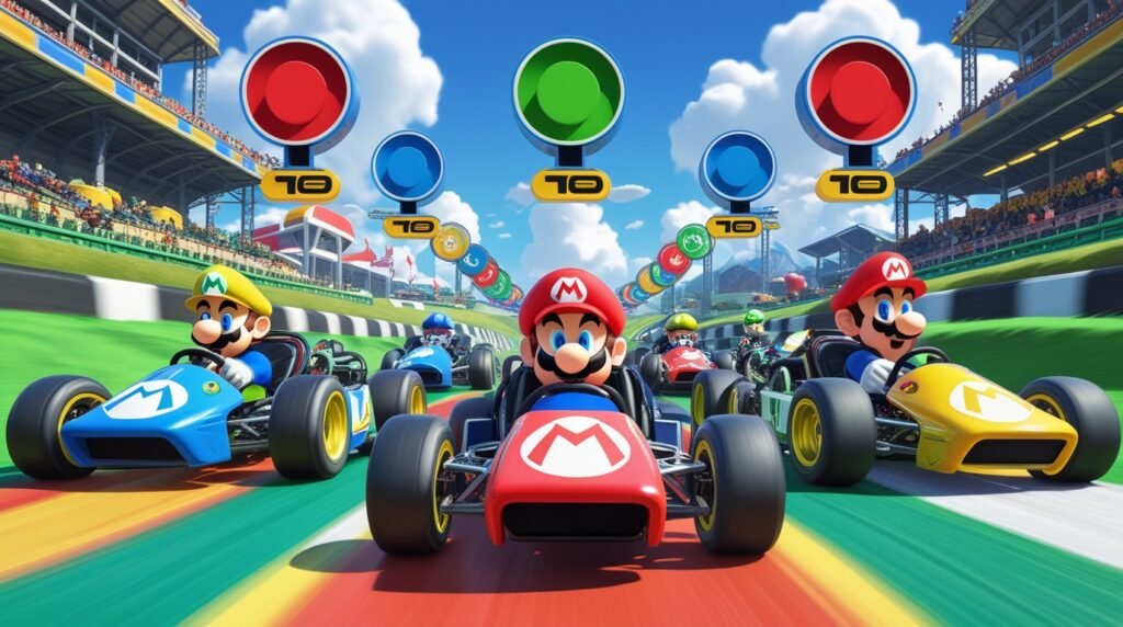 Mario Kart World Update Brings Team Races to Knockout Tour