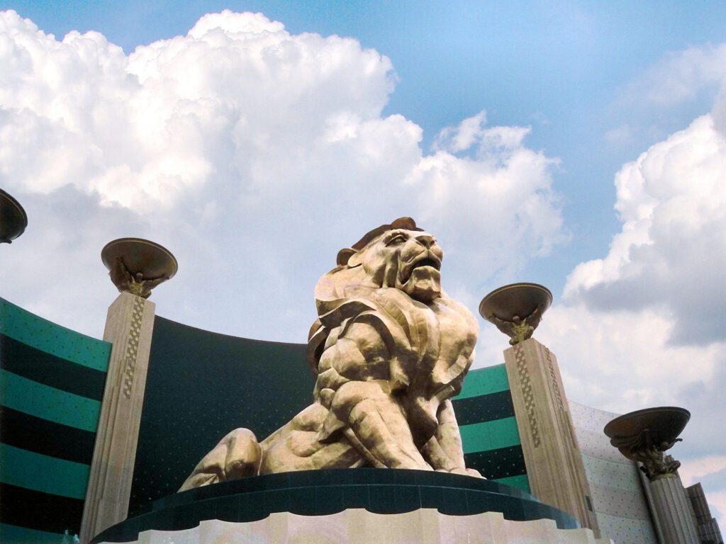 MGM Grand casino exterior in Las Vegas