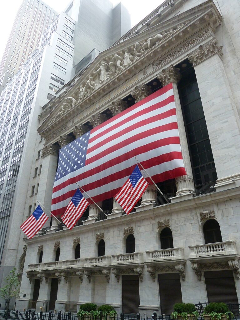 Stock exchange building, representing an IPO listing